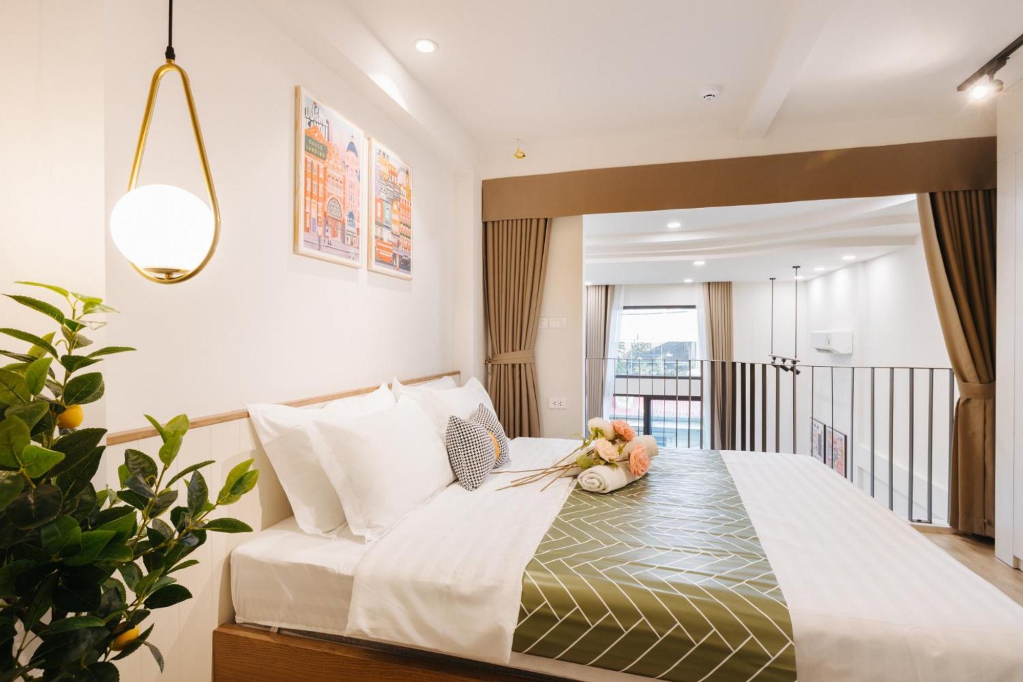 Margaery Boutique Apartment & Skyon9 Rooftop Bar Hanoi Exterior foto