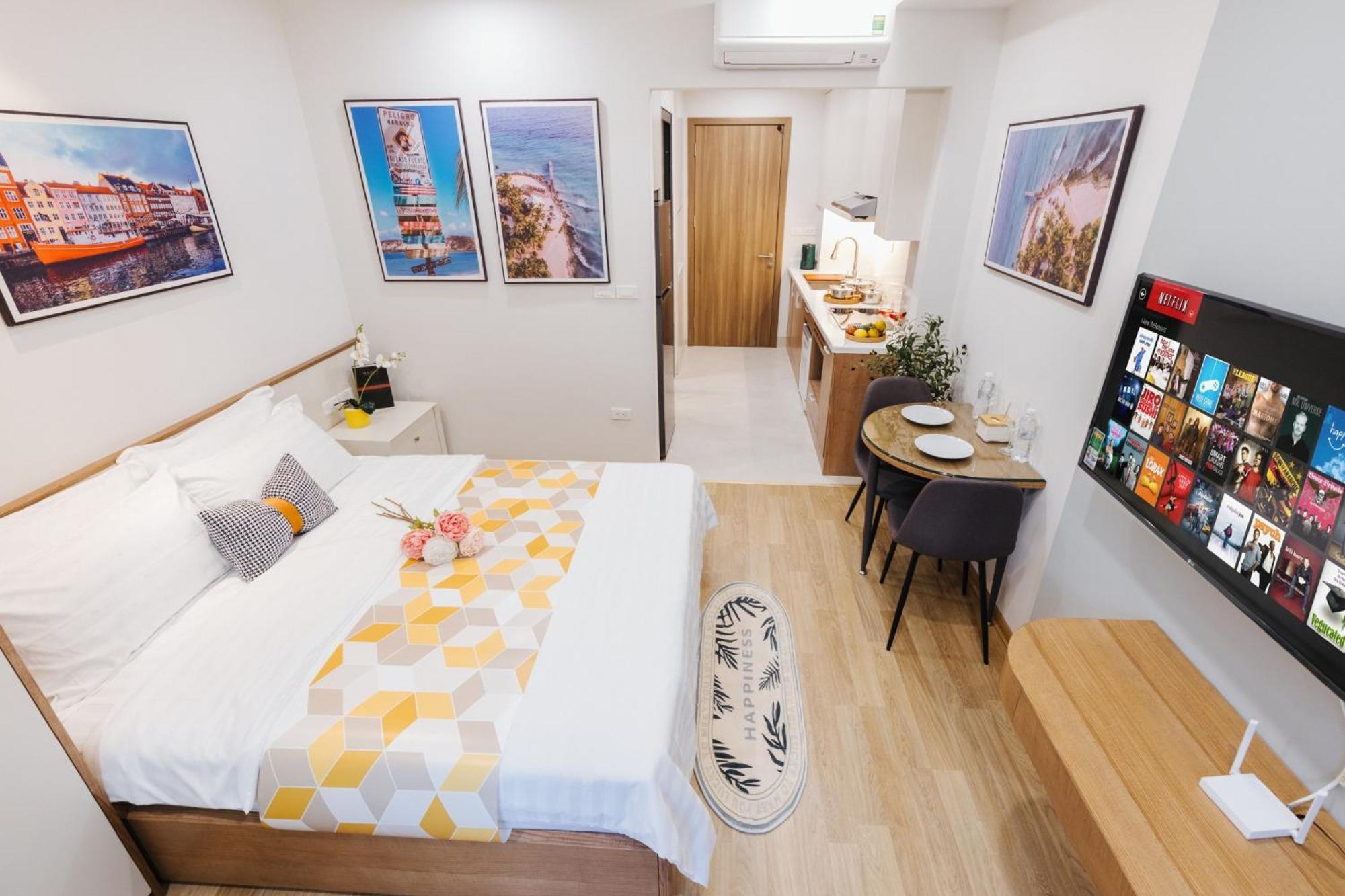 Margaery Boutique Apartment & Skyon9 Rooftop Bar Hanoi Exterior foto