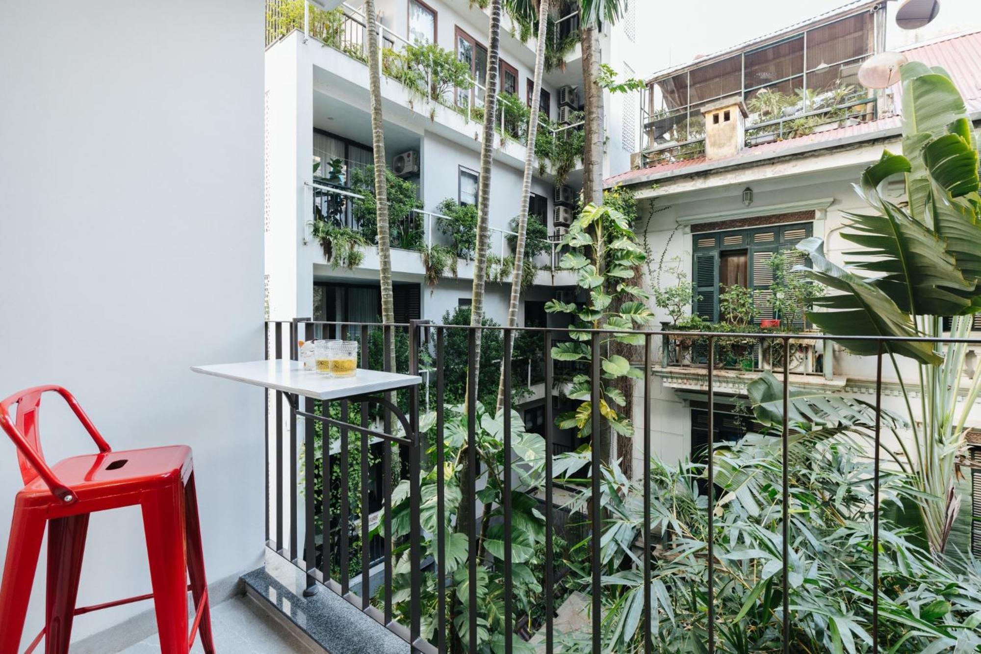 Margaery Boutique Apartment & Skyon9 Rooftop Bar Hanoi Exterior foto