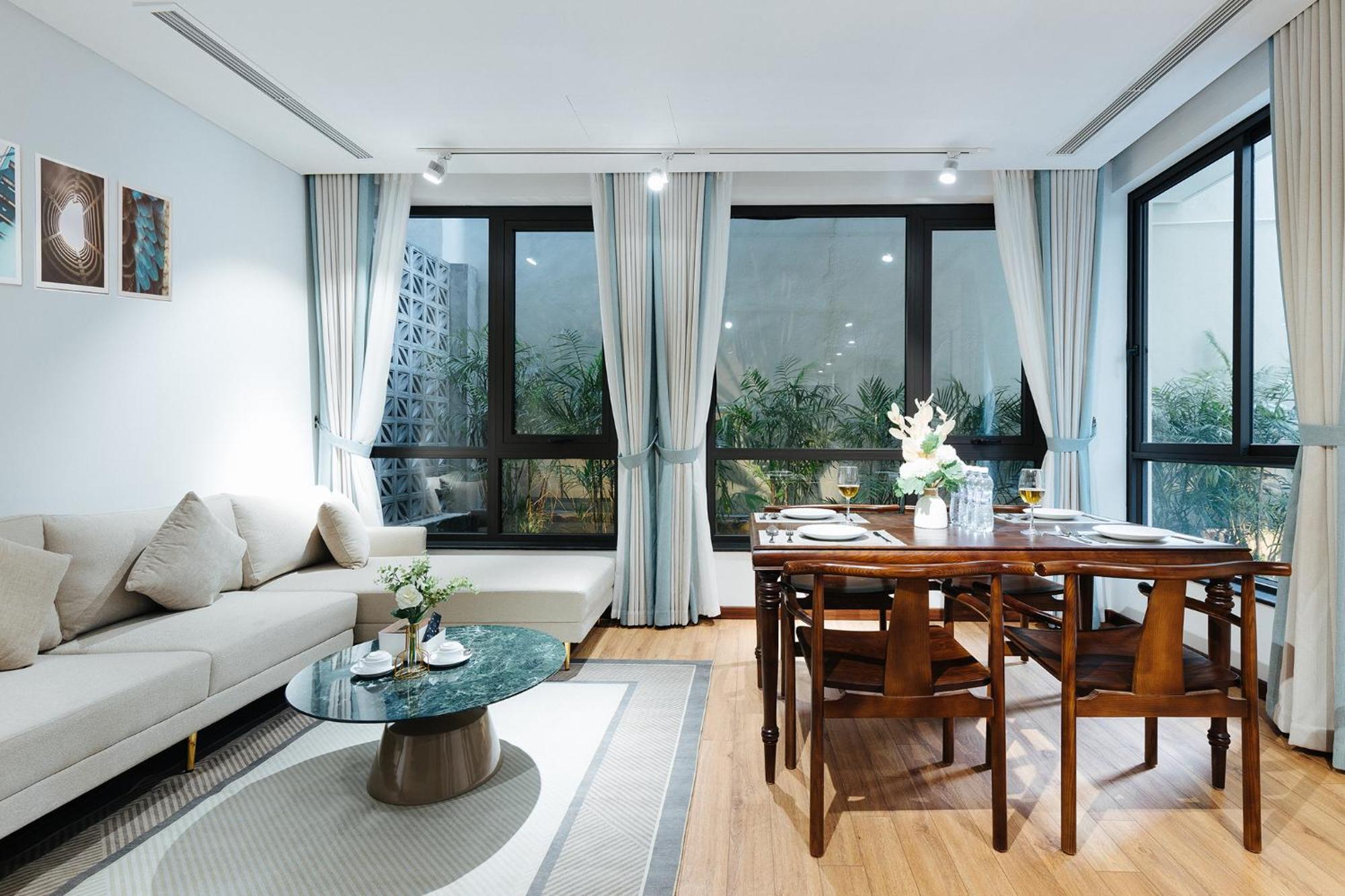Margaery Boutique Apartment & Skyon9 Rooftop Bar Hanoi Exterior foto